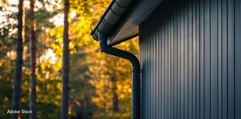 PVC Rain Gutter Installation in Mcdonough, GA