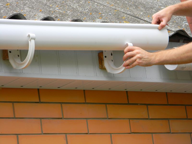 Gutter Installation in Spring